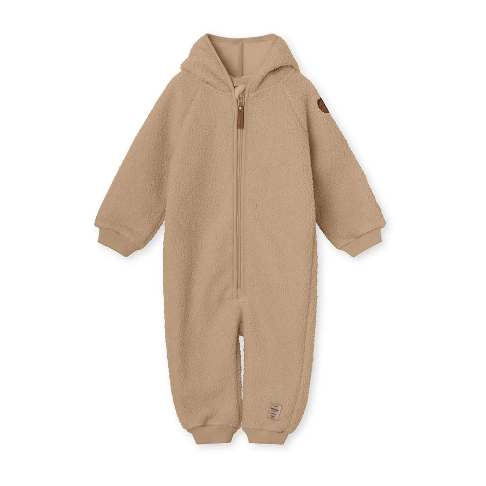 Adel Teddyfleece Jumpsuit. GRS Savannah Tan