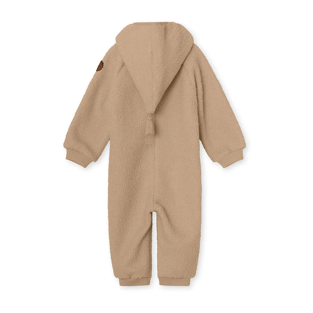 Adel Teddyfleece Jumpsuit. GRS Savannah Tan