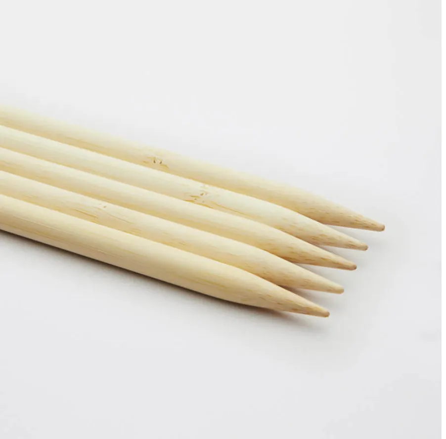 Bamboo Double Pointed Needles 15cm