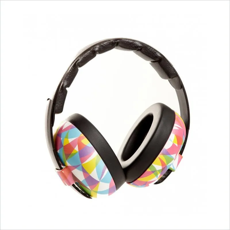 Banz Baby Earmuffs in Geo Print (0-2yrs)