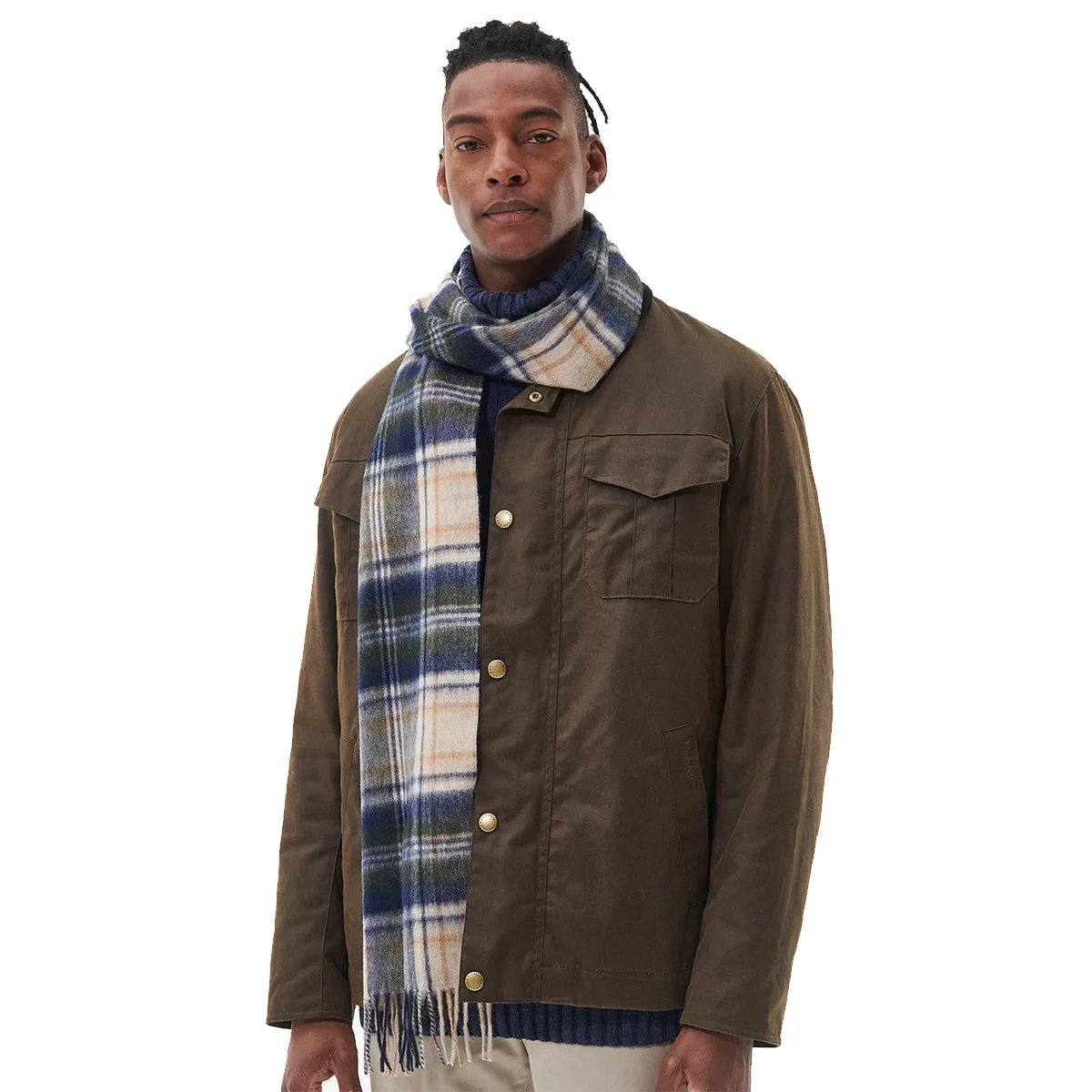 Barbour New Check Tartan Scarf