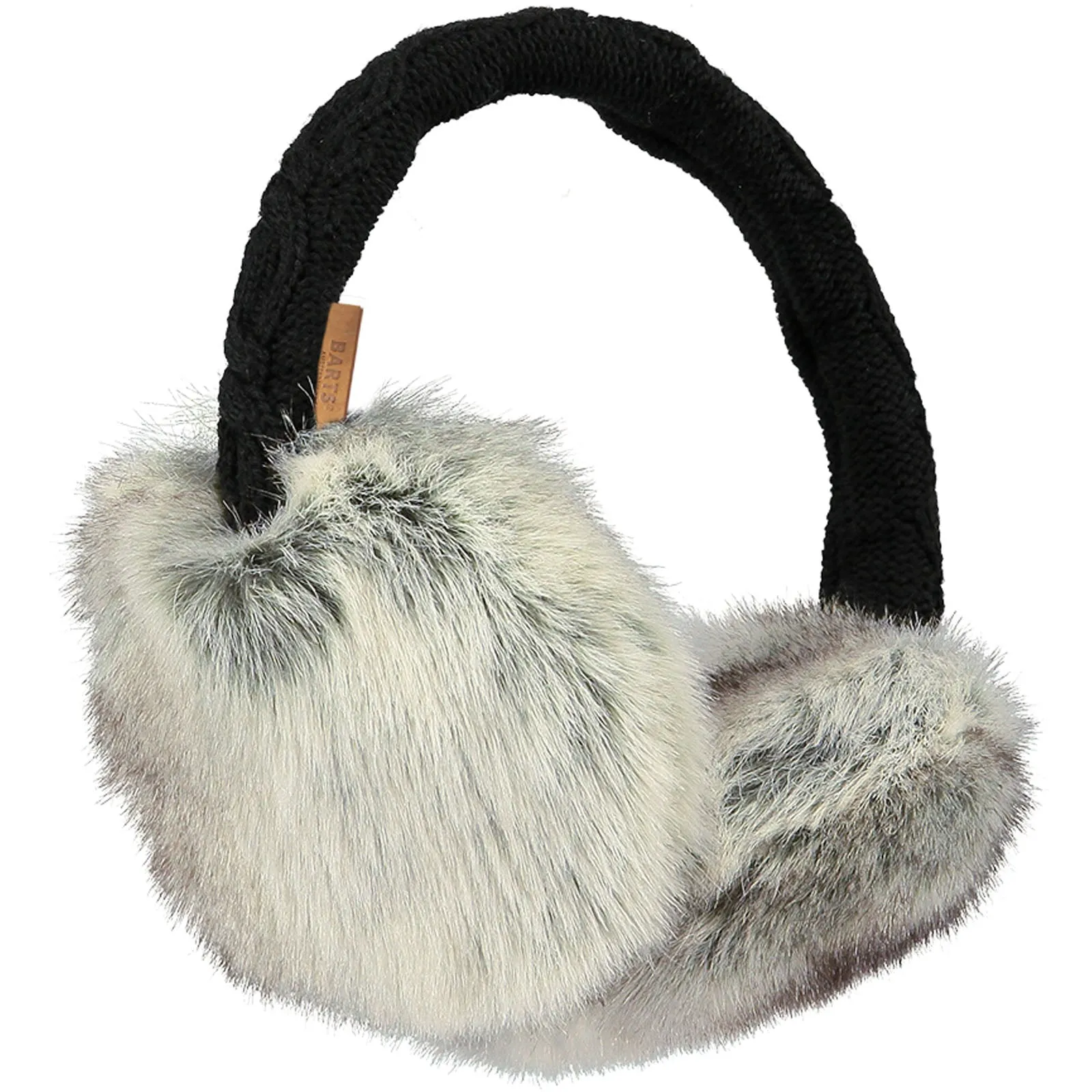 Barts Womens Faux Fur Cable Knit Earmuffs