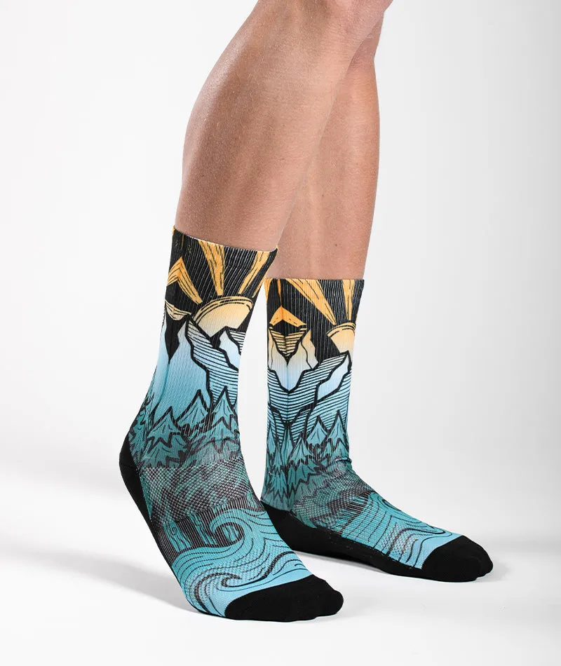 Bliss Crew Socks