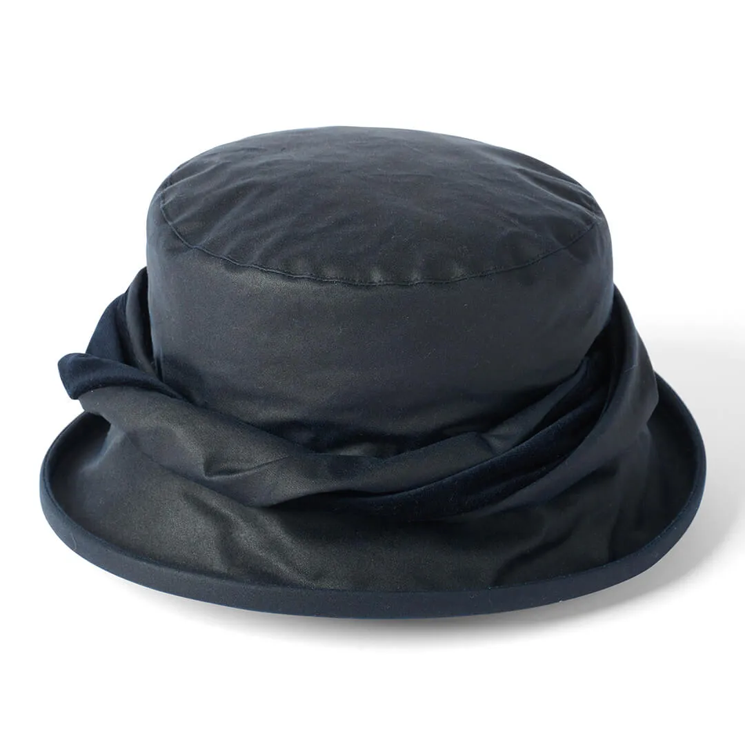 British Wax Riding Hat - Navy by Failsworth