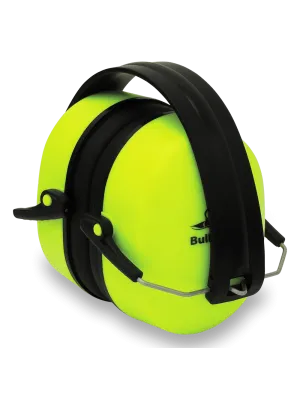 Bullhead Safety® Hearing Protection Premium High-Visibility Foldable NRR 23 dB Earmuffs - HP-M2