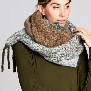 Extra Soft Color Block Cozy Scarf