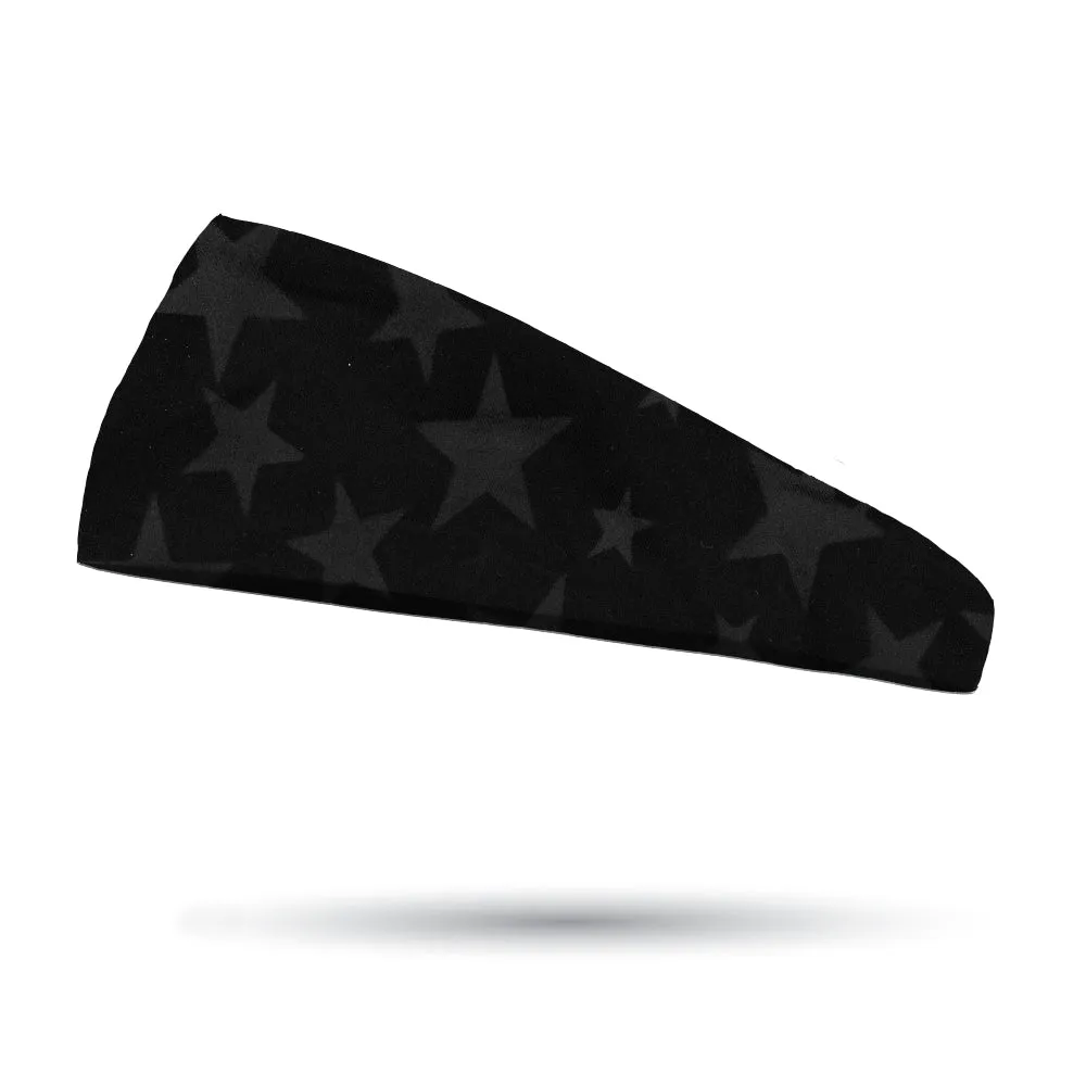 Fashion Midnight Stars Headband - 3" Tapered