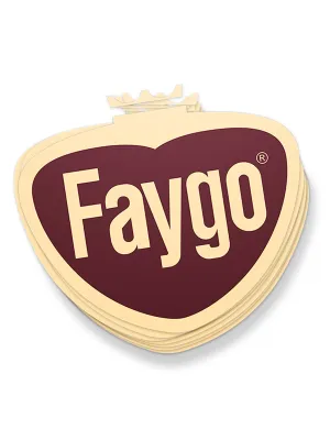 Faygo Retro Logo Sticker - Rock  Rye