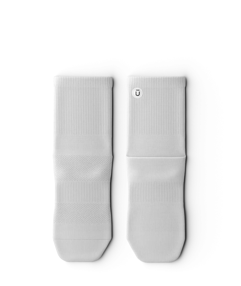 Flagship Quarter Socks White