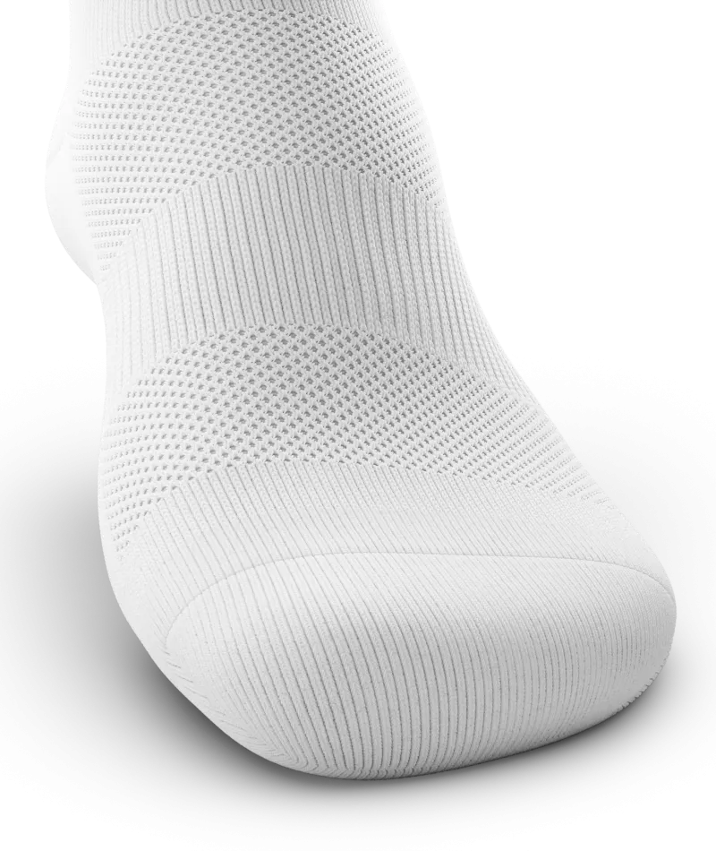 Flagship Quarter Socks White