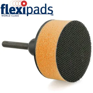 FLEXIPADS SPINDLE PAD 50MM HOOK AND LOOP SOFT FACE FLEX 48210