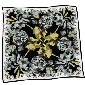 Franco Ferrari Small Square Silk Scarf