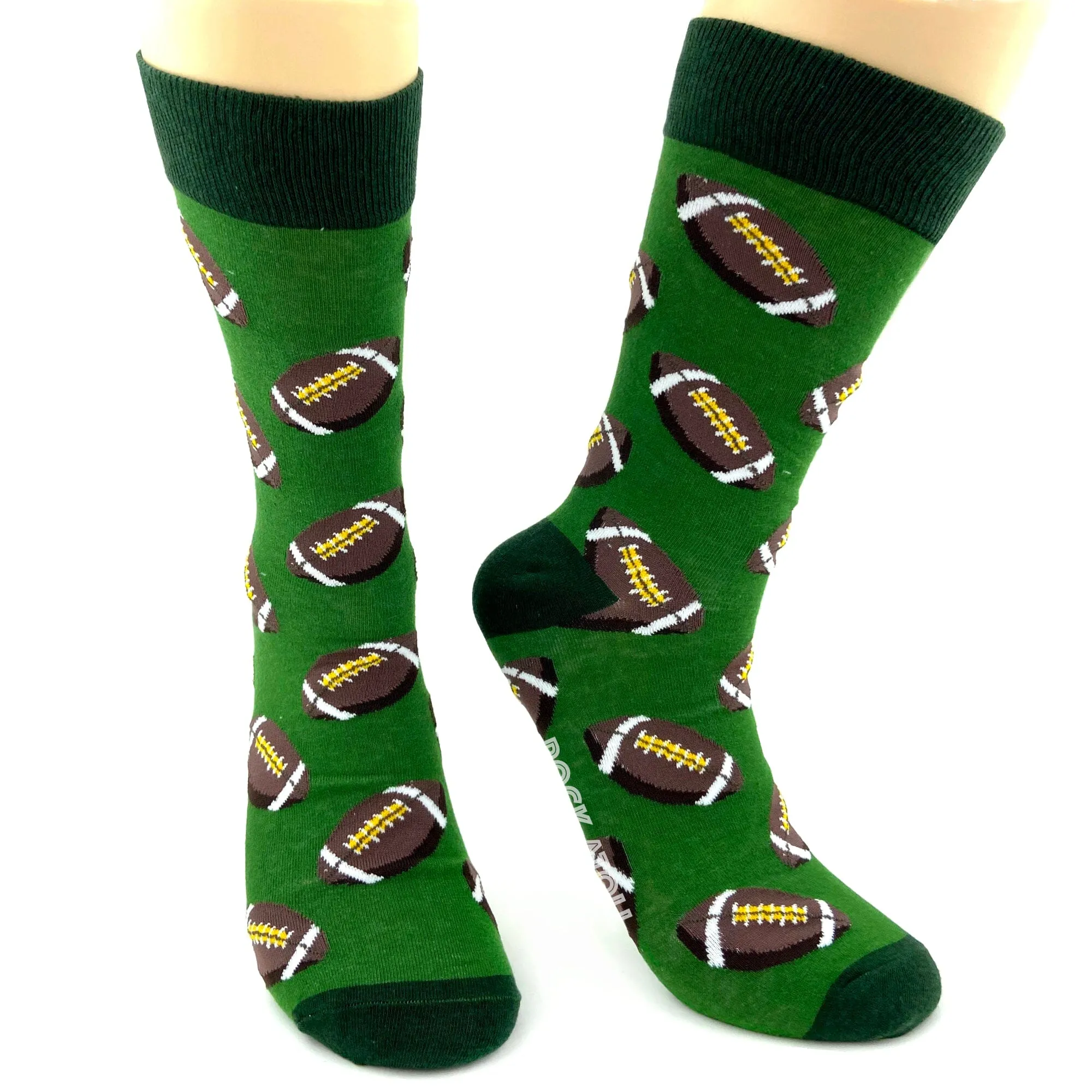 Green Football Socks