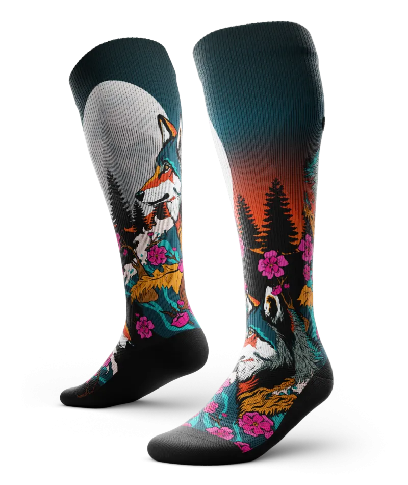 Howl Knee High Compression Socks