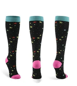 Jacquard Compression Socks, Running Basketball Sports Socks