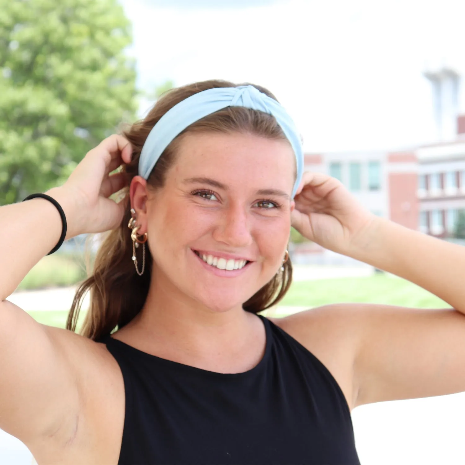 Knot Headband | Denim