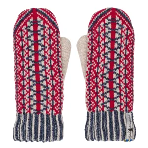 Lycksele Pattern Swedish Mittens Double Merino