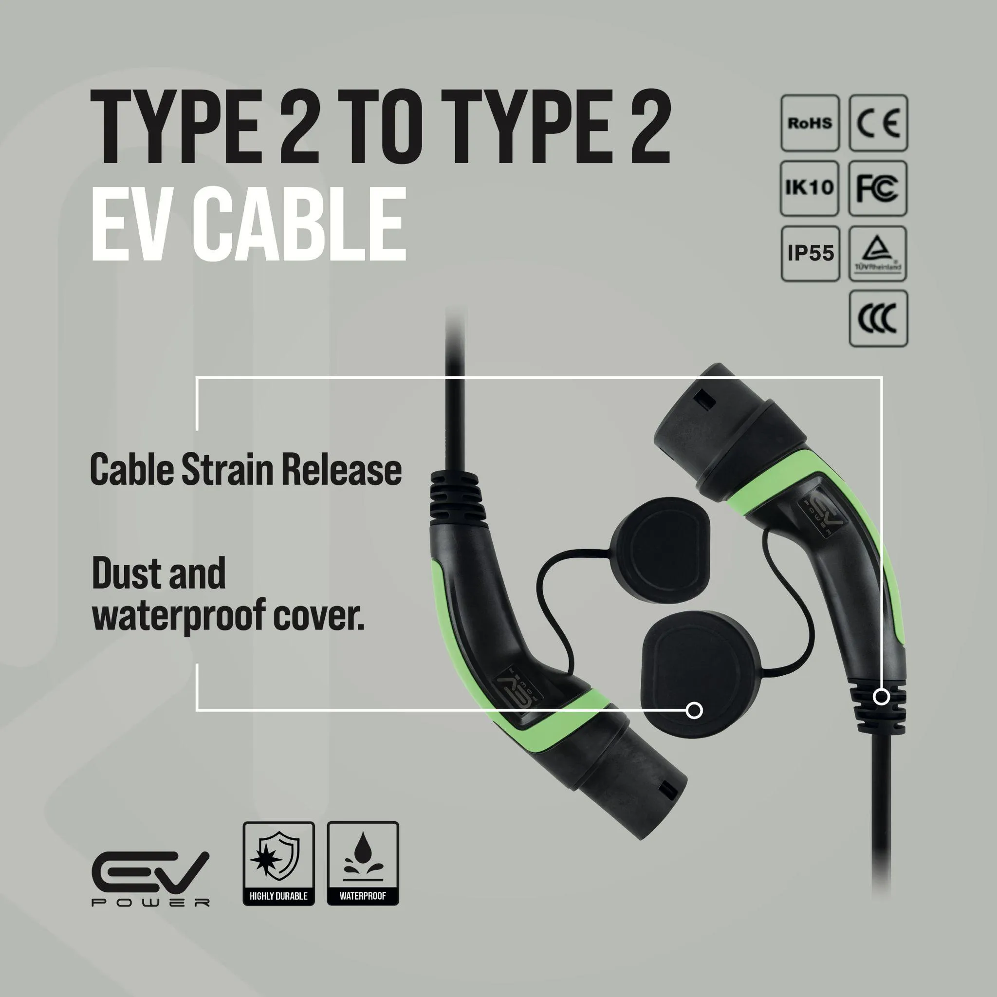 Mercedes EQV 300 Charging Cable