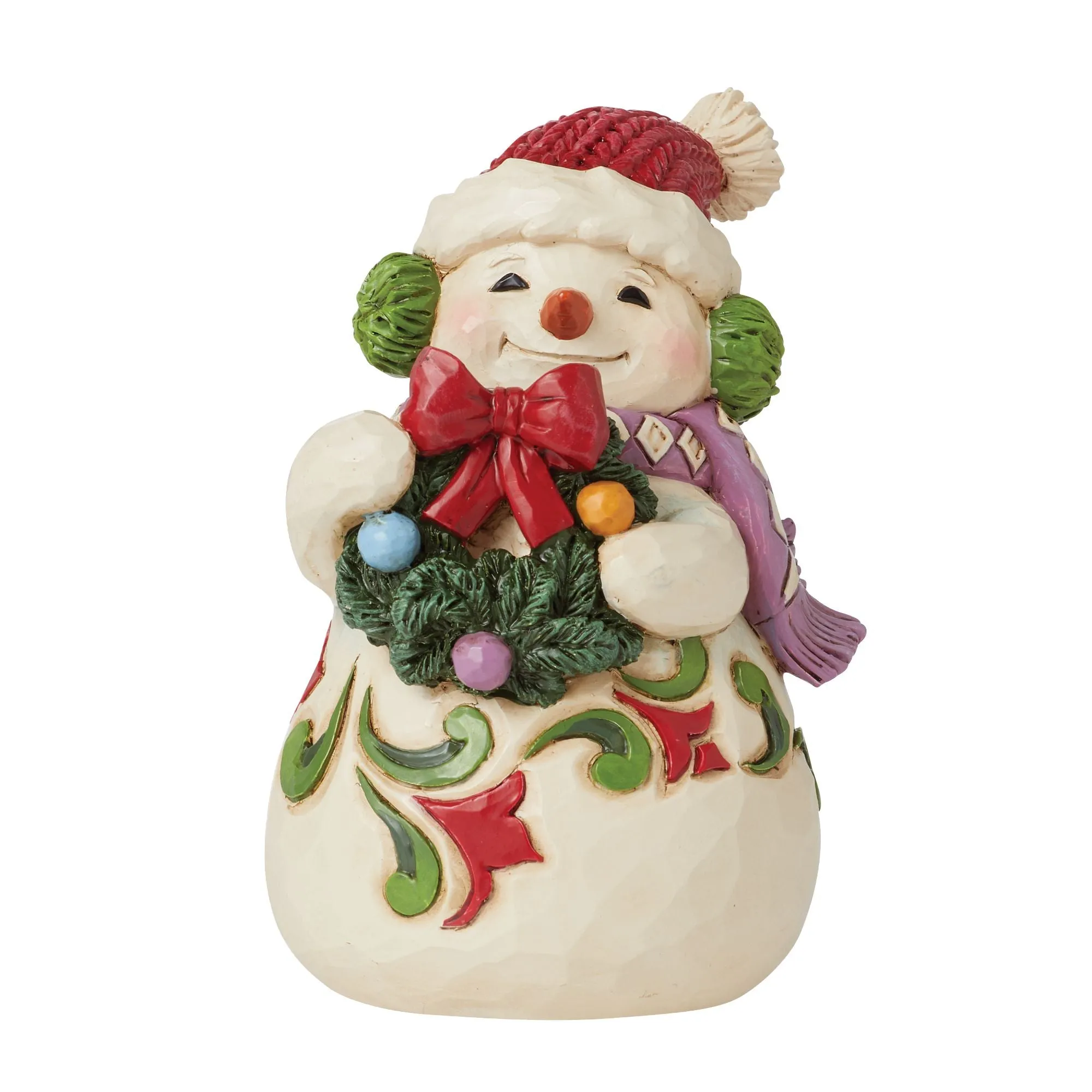 Mini Snowman Earmuffs Fig