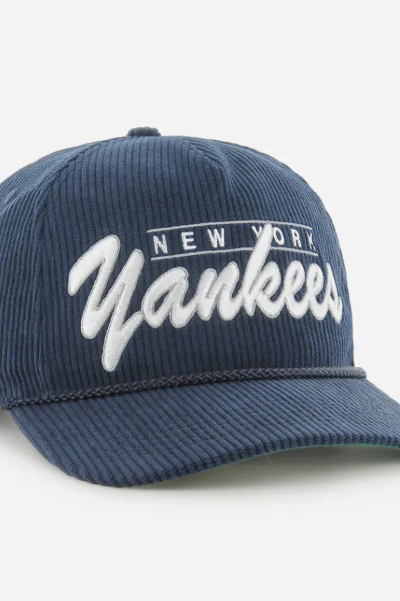 NEW 47' YANKEES HAT (BLUE CORDUROY)