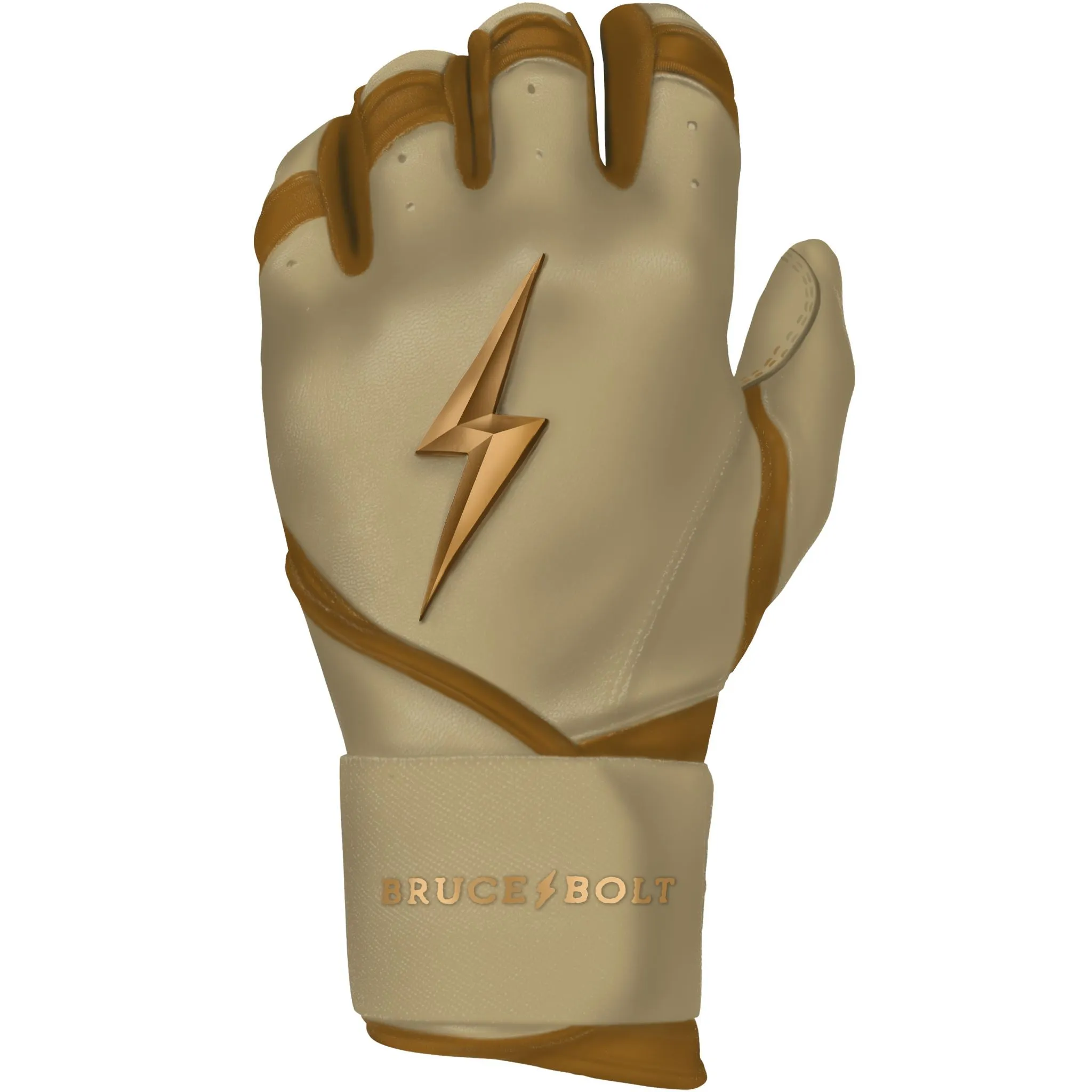 PREMIUM PRO GOLD Series Long Cuff Batting Gloves