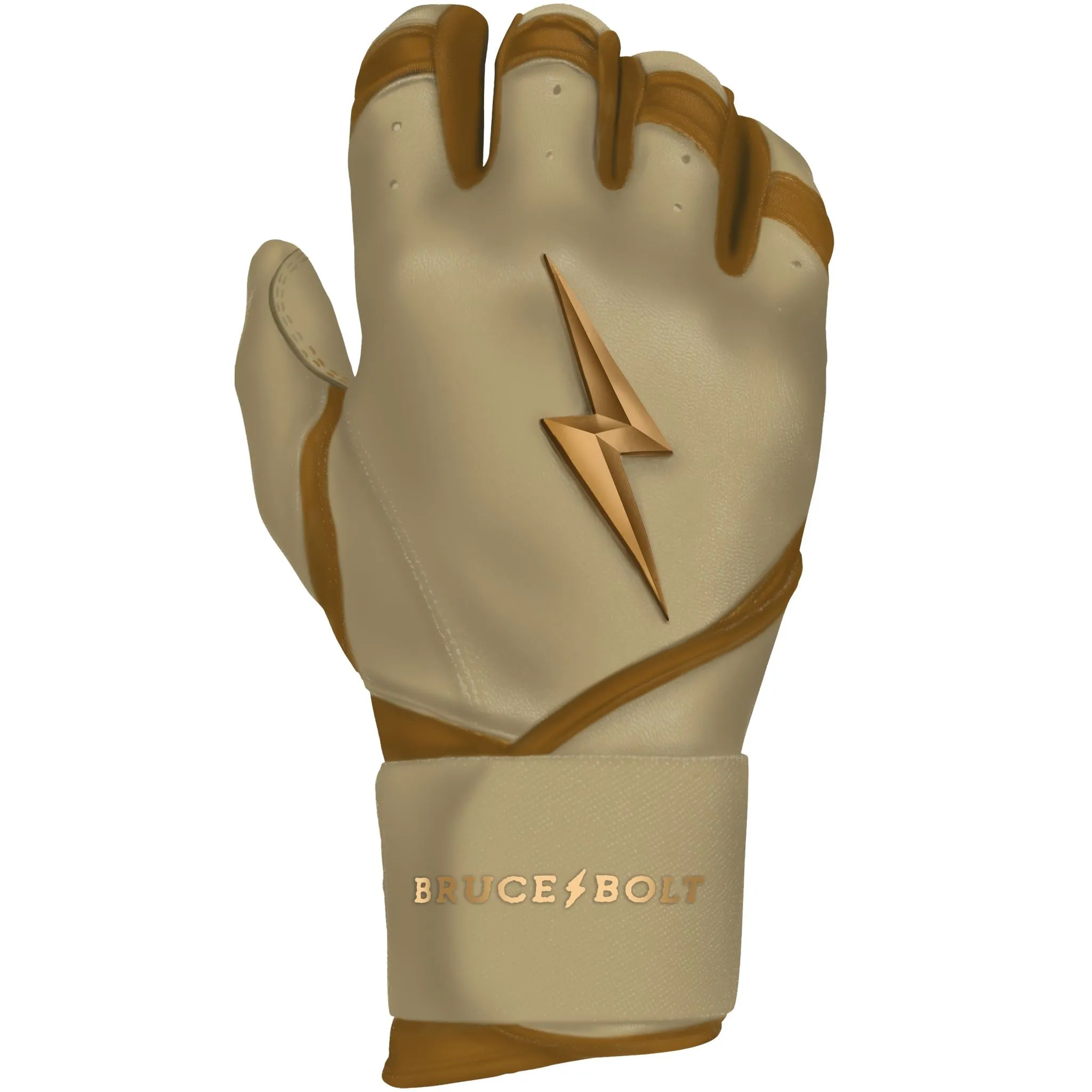 PREMIUM PRO GOLD Series Long Cuff Batting Gloves