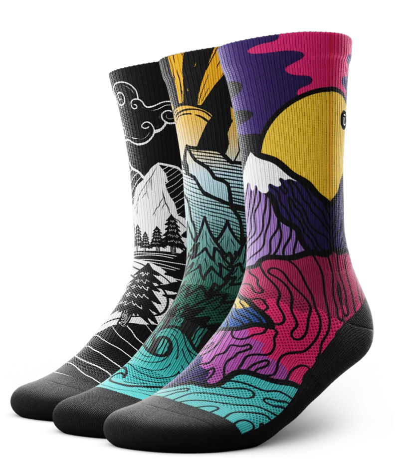 Quest Crew Socks 3-Pack