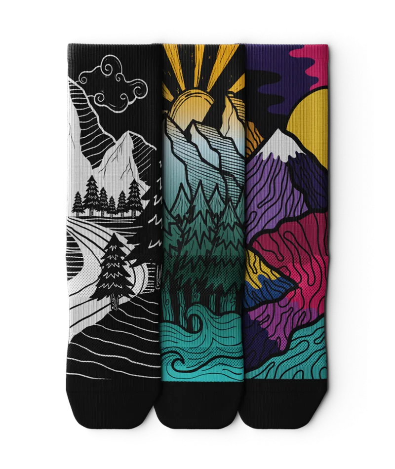 Quest Crew Socks 3-Pack