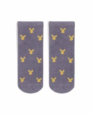 Rare Rabbit Men Loger - 5 Grey High Ankle Socks