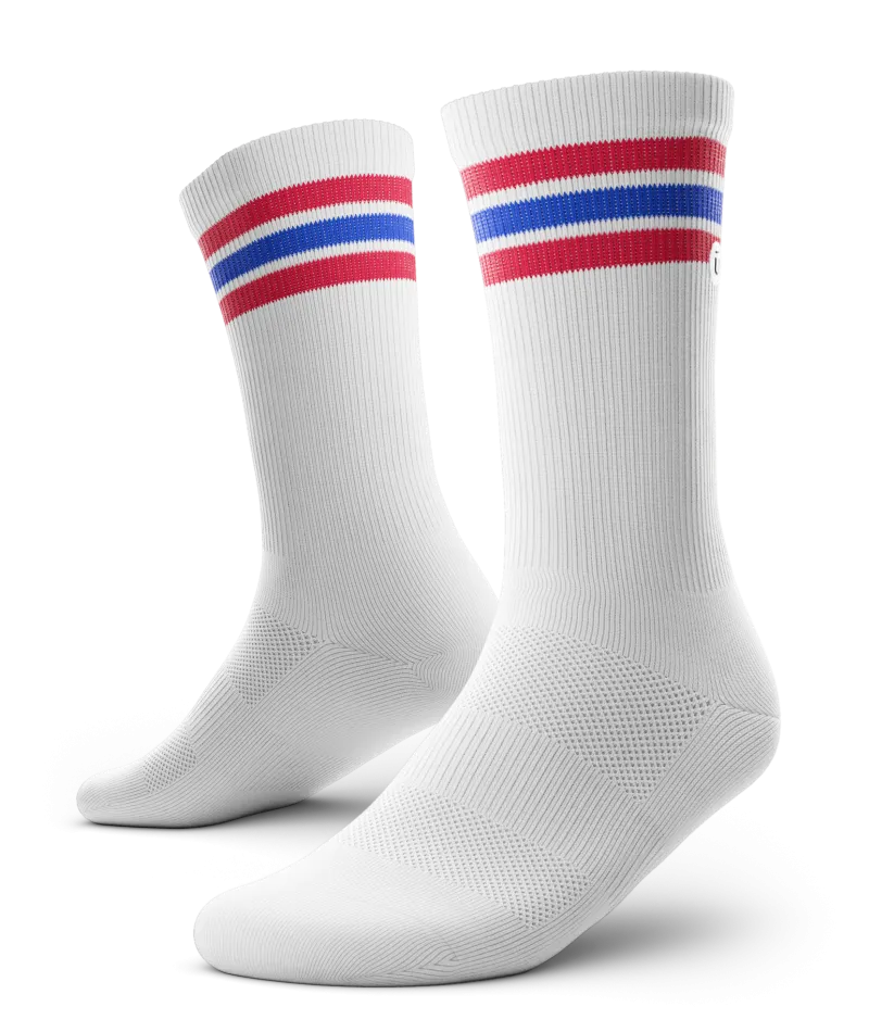 Retro Classic Crew Socks