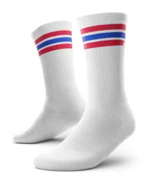 Retro Classic Crew Socks