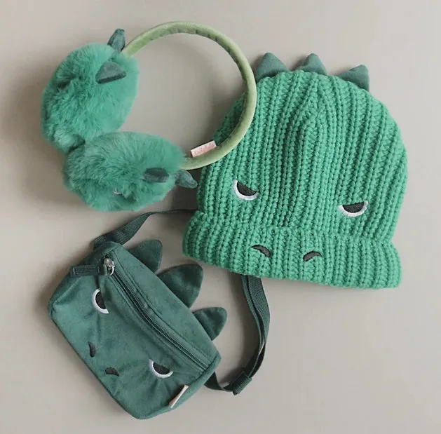 Rockahula T Rex Knitted Hat