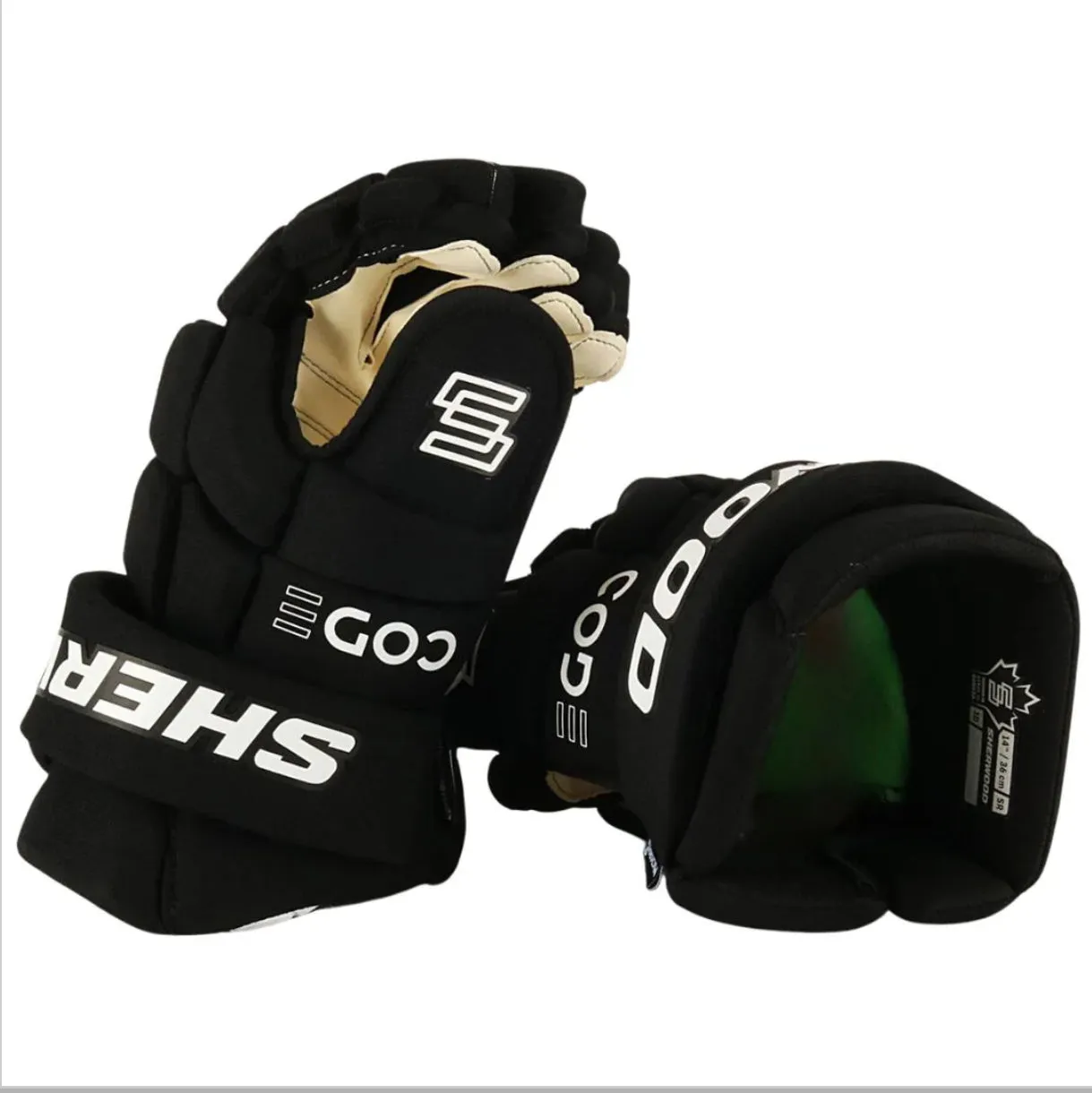 Sherwood Code NHL Team Stock Senior Hockey Glove - Boston Bruins