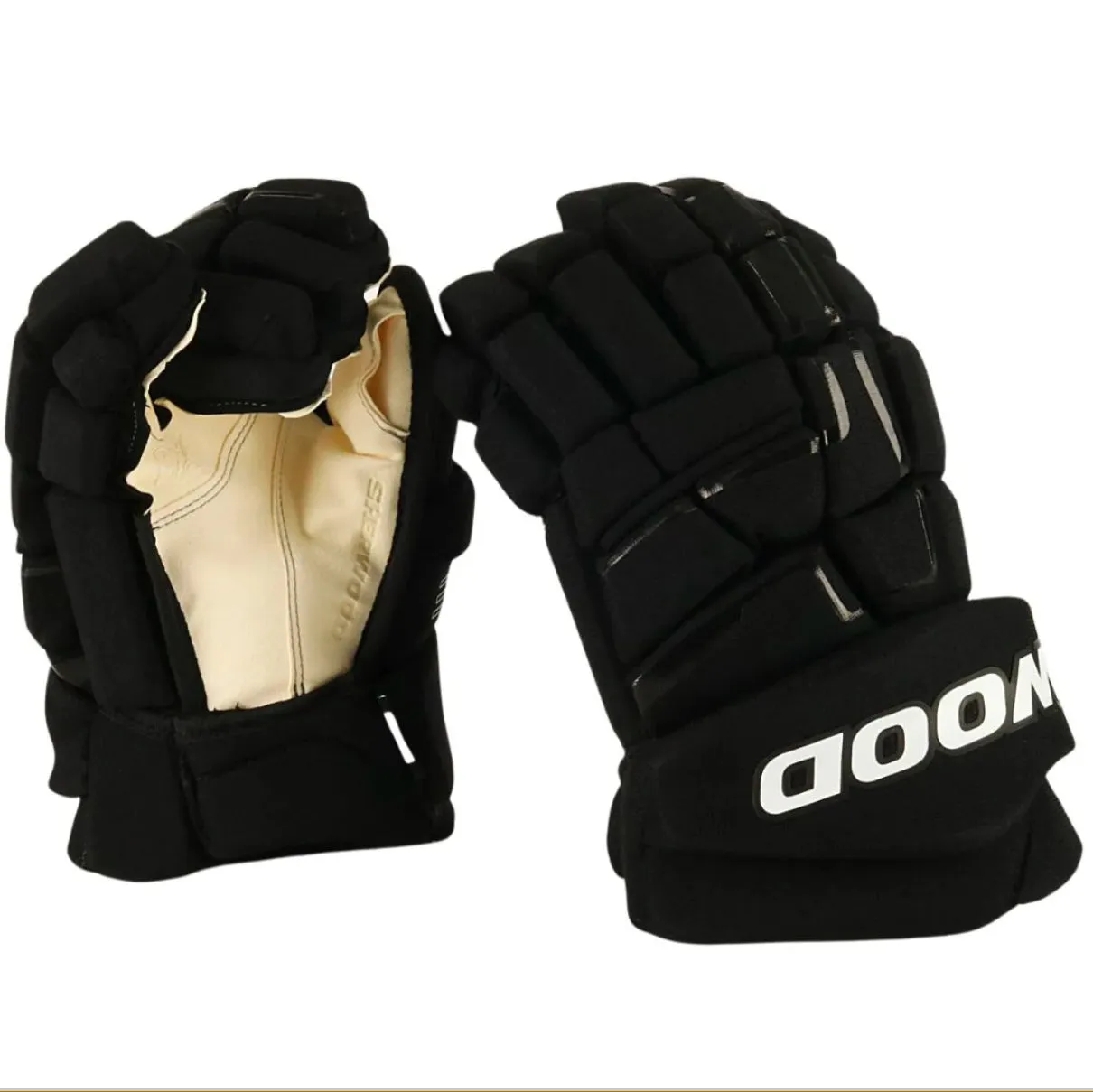 Sherwood Code NHL Team Stock Senior Hockey Glove - Boston Bruins