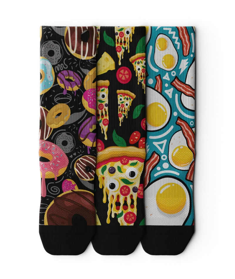 Snack Crew Socks 3-Pack