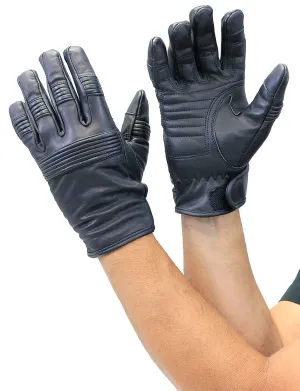 Super Soft Premium Leather Motorcycle Gloves #G8212NK