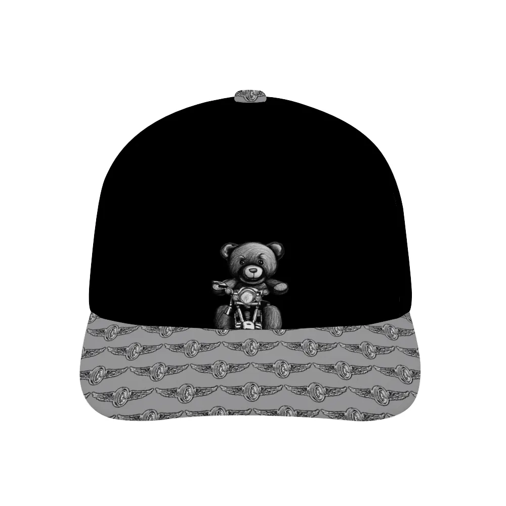 Teddy Ride Unisex Adjustable Curved Bill Hat