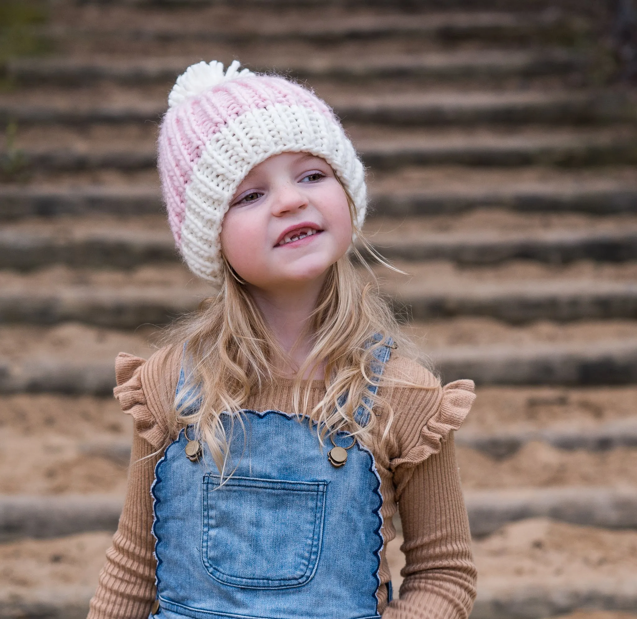 Traveller Chunky Beanie Pink