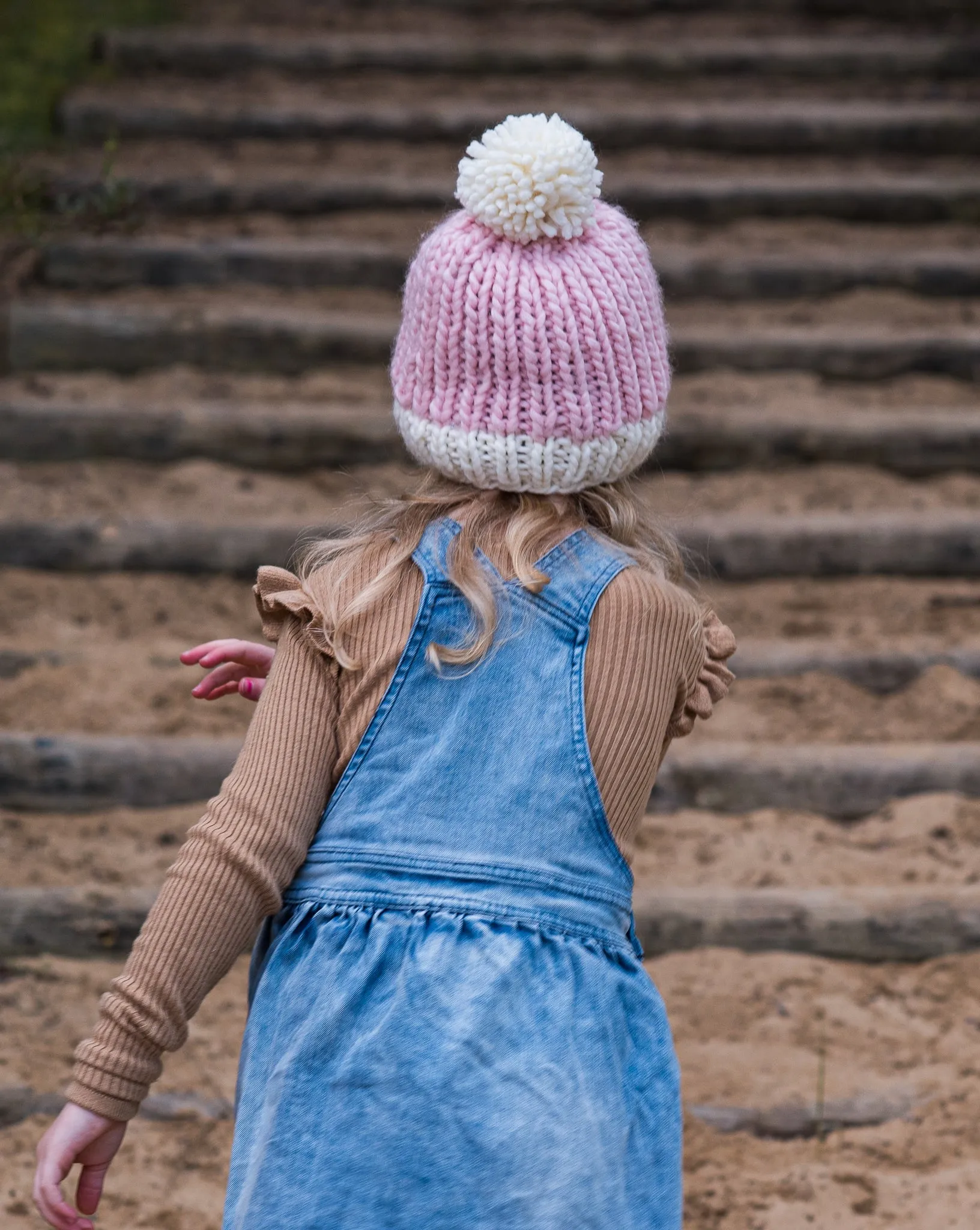 Traveller Chunky Beanie Pink