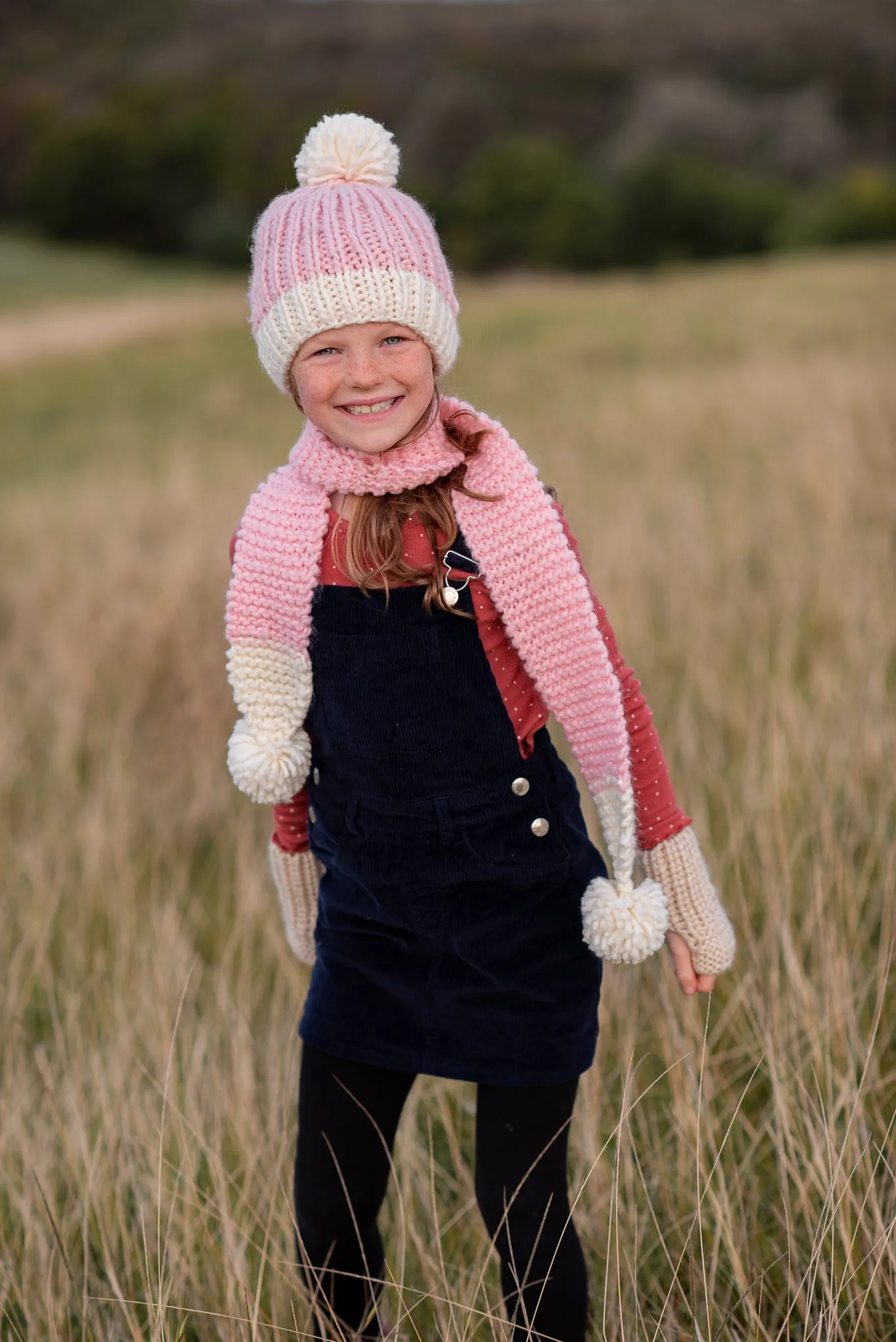 Traveller Chunky Beanie Pink