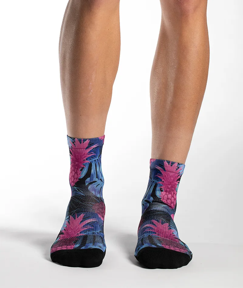 Tropic Like It's Hot Quarter Socks