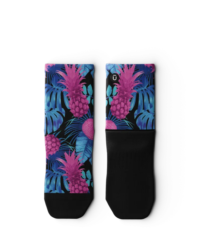 Tropic Like It's Hot Quarter Socks