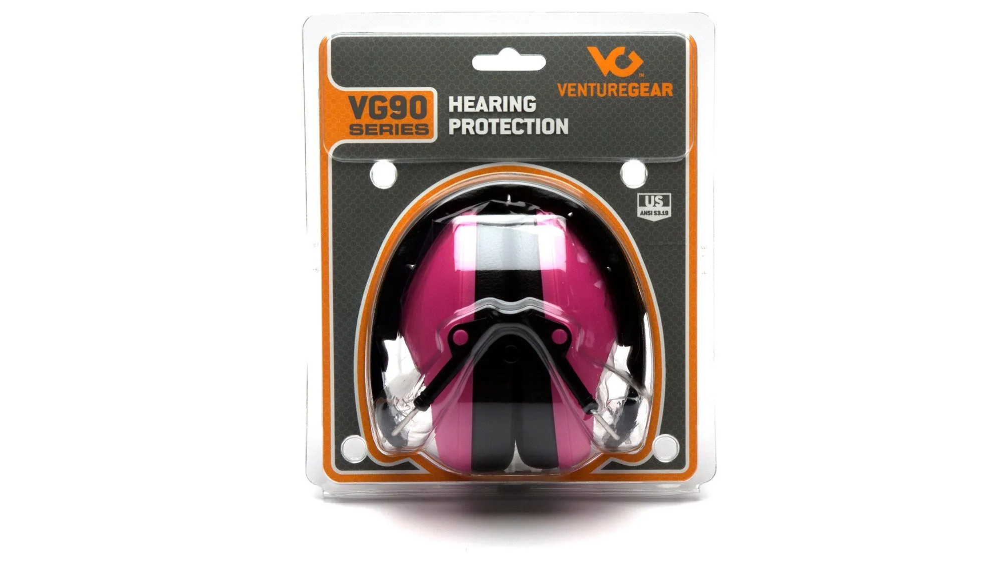 VG90 Series Low Profile Earmuffs NRR 24dB (34dB with earplugs)